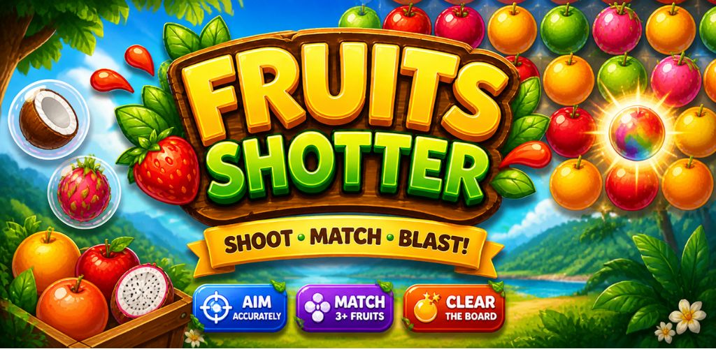 Fruits Shotter Banner